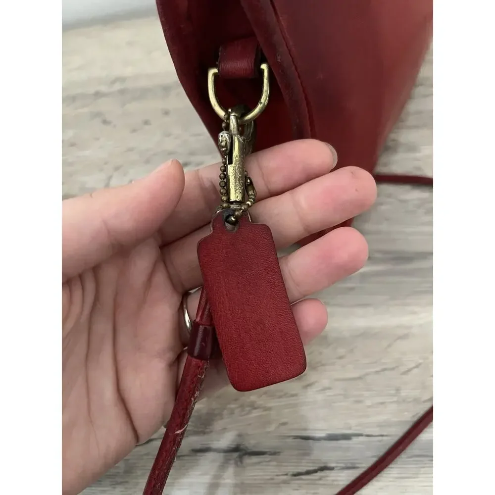 Coach Vintage Bonnie Cashin Basic Bag 6031 Zip Crossbody Clutch Bag RARE AS IS